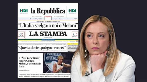 Meloni, il fascismo è solo nella testa dei radical chic