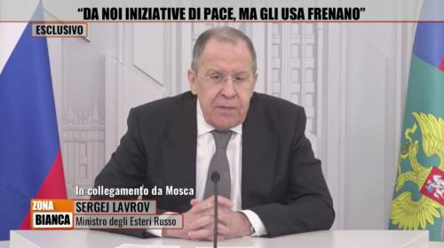 Lavrov, la sinistra s’indigna: vietato intervistare il ministro russo