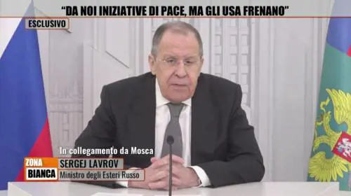 Lavrov, la sinistra s’indigna: vietato intervistare il ministro russo