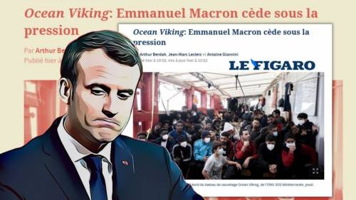 E pure il Figarò bastona Macron sui migranti