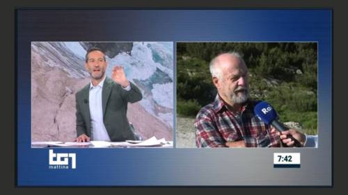 Marmolada, l’esperto semina il panico in Rai: “Non è colpa dell’uomo…”