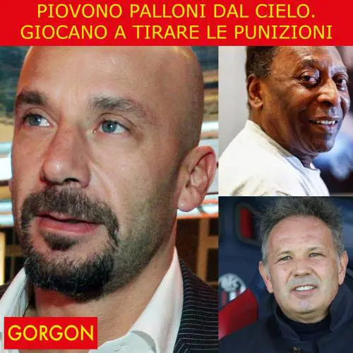 La satira del giorno. Piovono palloni dal cielo