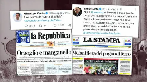 Rave, gli sfacciati dello “Stato di polizia”