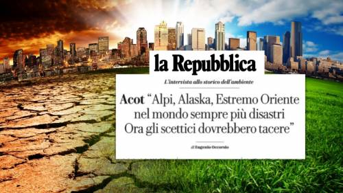 Panico a Repubblica, lo scienziato: “Il clima? Occhio all’attività solare”