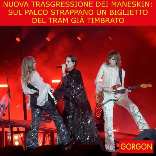 La satira del giorno. Nuova trasgressione dei Maneskin