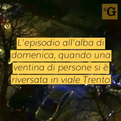 Scontro in strada con armi tra due fazioni di stranieri: paura fra i residenti