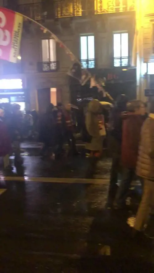 Parigi sciopero e manifestazione 1