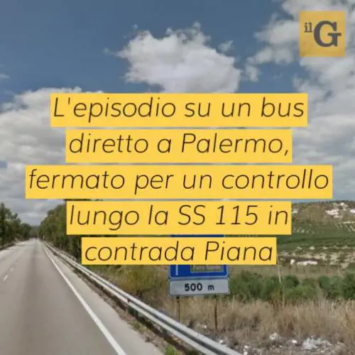 Clandestini fermati sul bus: uno risultava già espulso, l'altro aggredisce gli agenti