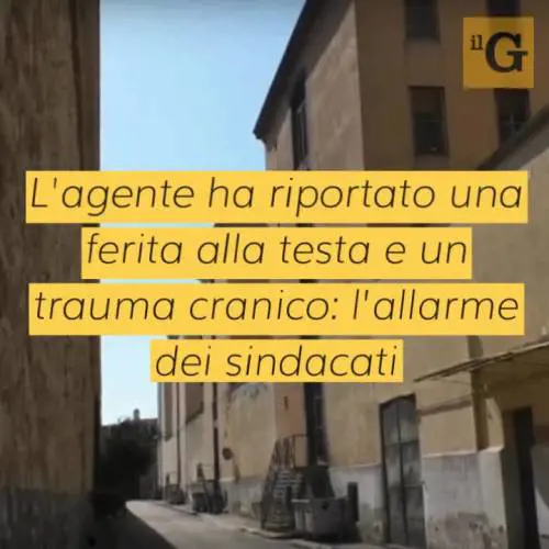 Detenuto cerca di strangolare l'agente: l'aggressione choc in carcere