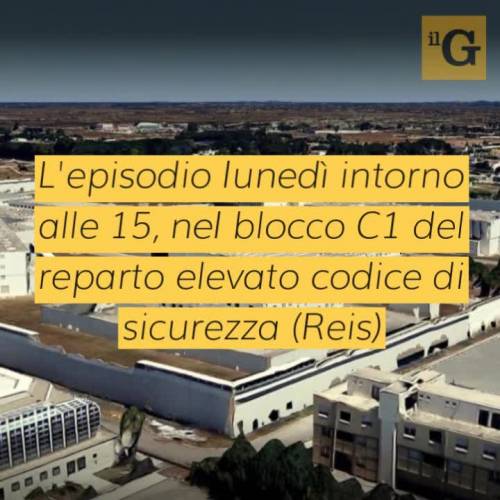 Ferito alla testa da detenuto magrebino, agente finisce in ospedale