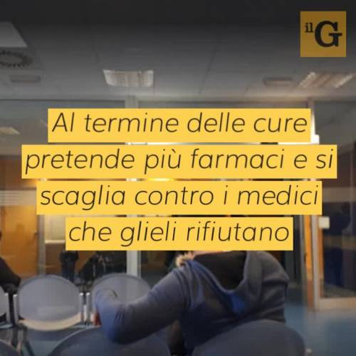 Tunisino in crisi di astinenza da droghe aggredisce sanitari e agenti in ospedale