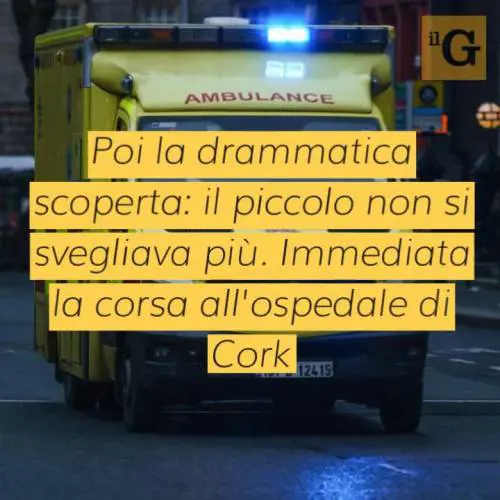 Si addormenta all'asilo e non si sveglia più, muore bimbo di 4 anni in Irlanda