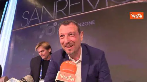 Sanremo 2020, Amadeus: "Sempre felice di fare un passo indietro"