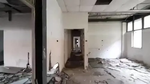 Il video della struttura fatiscente