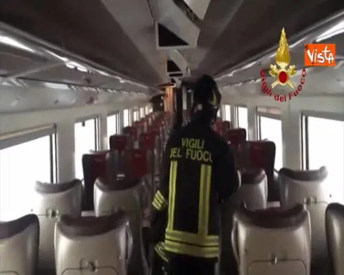 Frecciarossa deraglia a Lodi: le immagini dei soccorsi