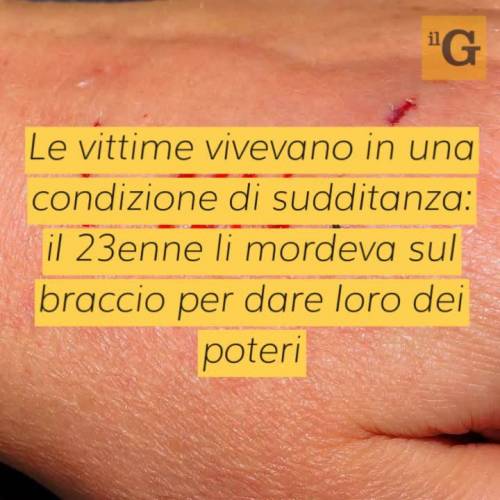 23enne si finge vampiro e crea una setta dove abusa sessualmente degli adepti: si indaga