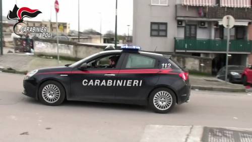 Le immagini degli arresti delle tre persone affiliate al clan Rinaldi