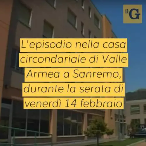 Detenuto africano si masturba negli spazi comuni, poi ferisce poliziotti che lo rimproverano