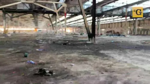 A Livorno l'ex fabbrica è diventata luogo di morte