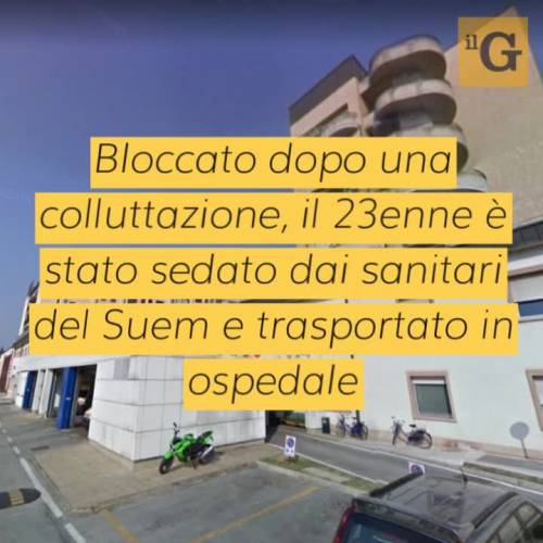 Si aggira insanguinato e tramortito per strada, moldavo aggredisce agenti: arrestato