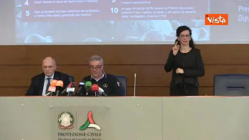 Coronavirus, il bollettino medico, Borrelli: "Nuovi casi tra Toscana e Palermo"