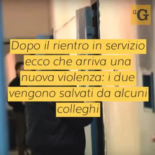 Detenuto recidivo attacca ancora agenti che aveva già mandato in ospedale: salvati da colleghi