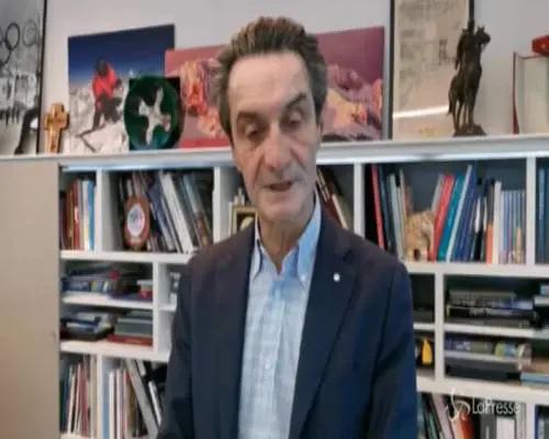 Gli auguri di Fontana all'assessore contagiato