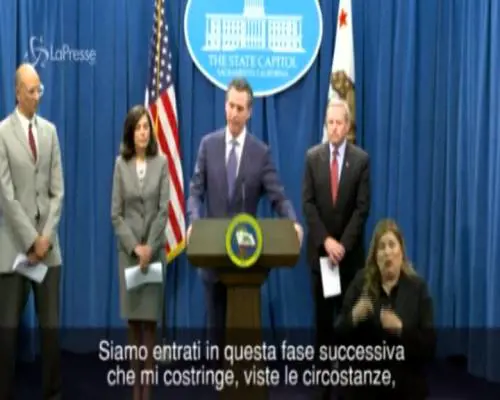 Coronavirus, la California dichiara lo stato d'emergenza