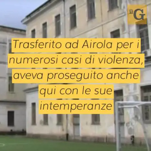 Detenuto recidivo vuole cambiare cella: estintore in aula, mobilio danneggiato e agenti intossicati