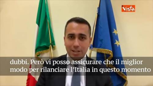 Coronavirus, Di Maio: "Misure senza precedenti, ma necessarie per sconfiggerlo"