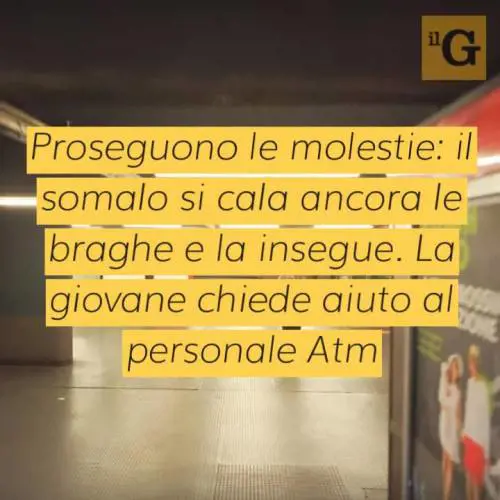 Due violenze sessuali in meno di un'ora: pluripregiudicato somalo finisce dietro le sbarre