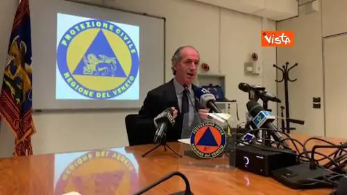 Zaia: "Le mascherine mancano in tutto il mondo, difficoltà nel reperimento e non mancano le truffe"