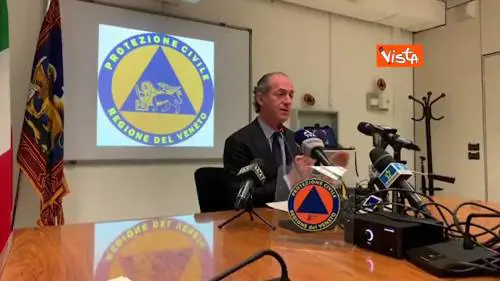 Zaia: "In Veneto 1595 casi e 107 in terapia intensiva, non si trovano respiratori"
