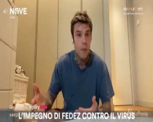 Fedez: "Polemiche su donazione? Mi imbarazza dovermi giustificare su cosa fatta a fin di bene..."