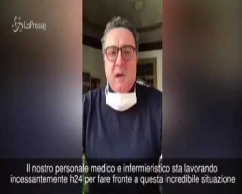 "Siamo in piena emergenza, aiutateci". Il drammatico appello in inglese del direttore dell'Ospedale di Bergamo