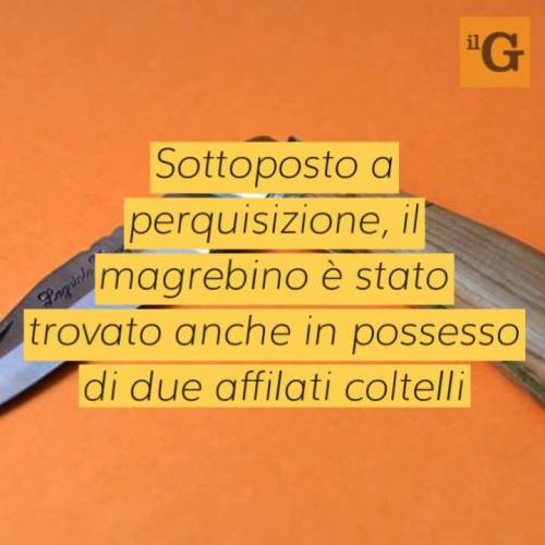  Dopo la lite, rincorre un uomo brandendo una catena: arrestato marocchino clandestino