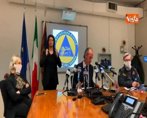  Coronavirus, Zaia: “Preoccupati per le case di riposo” 