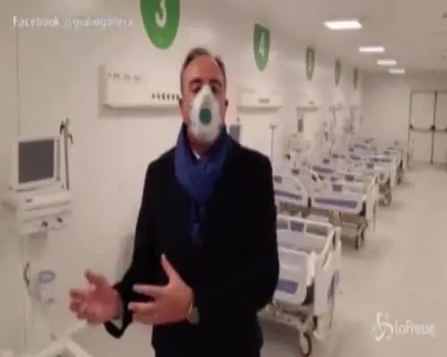 Gallera dall'ospedale alla Fiera di Milano: "La Lombardia non si arrende"