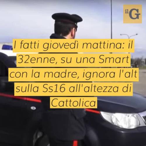 Straniero pesta carabinieri dopo aver ignorato l'alt: "Sono positivo", e finisce in ospedale