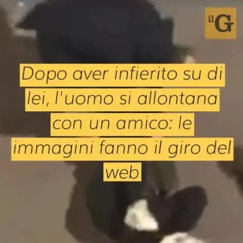 Pugni e calci contro la compagna, che non denuncia il 45enne pregiudicato: immagini choc