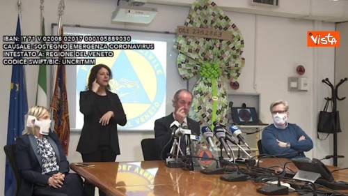 Zaia: "Non abbiamo lasciato nessuno senza respiratore, medici non hanno dovuto scegliere"