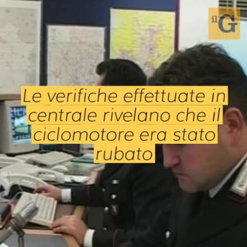 Fermato su uno scooter rubato, romeno brandisce machete contro carabinieri