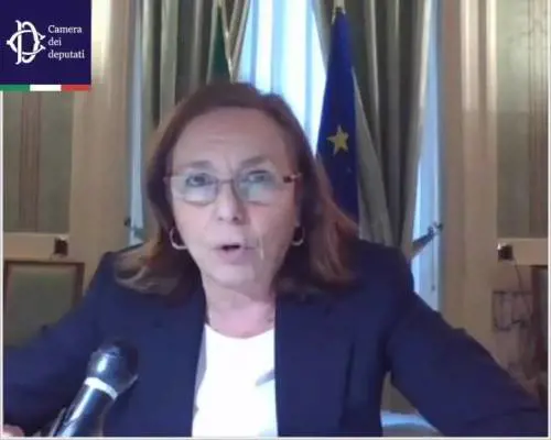 Luciana Lamorgese in audizione alla commissione affari costituzionali della Camera