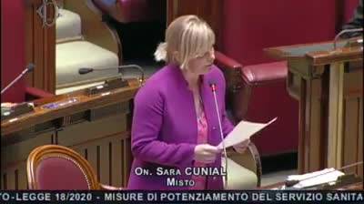 La Cunial lacera in aula decreti di Conte