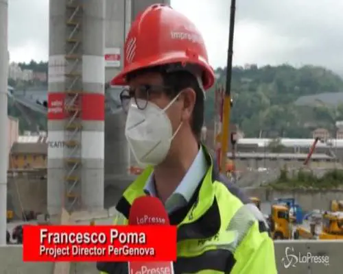 Genova, ultimato il nuovo viadotto