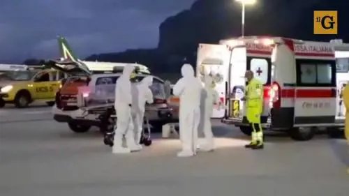 L'aeronautica riporta in Italia il guineano colpito da coronavirus 