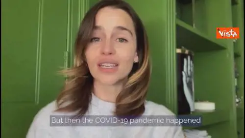 Da Emilia Clarke ad Alisson Becker, in tanti nel film per dire grazie a tutti gli infermieri