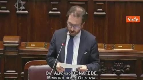 Giustizia, Bonafede: "Avrei messo Di Matteo in via Arenula al mio fianco"