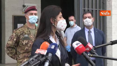 Raggi: "Al via la sanificazione delle Chiese con l'ausilio dell'esercito e di Ama"