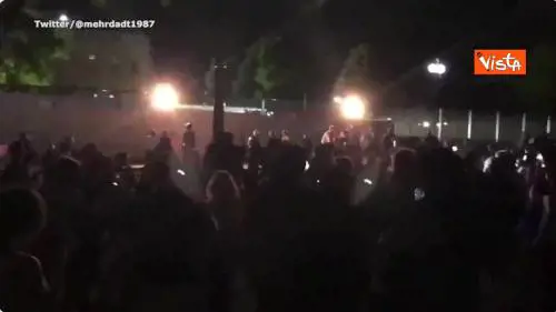 Morte George Floyd, proteste davanti alla Casa Bianca